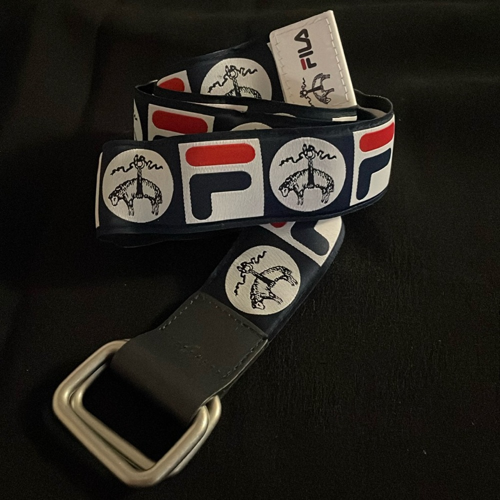 🔥RARE🔥Brooks Brothers X Fila Collaboration Belt Size S/M